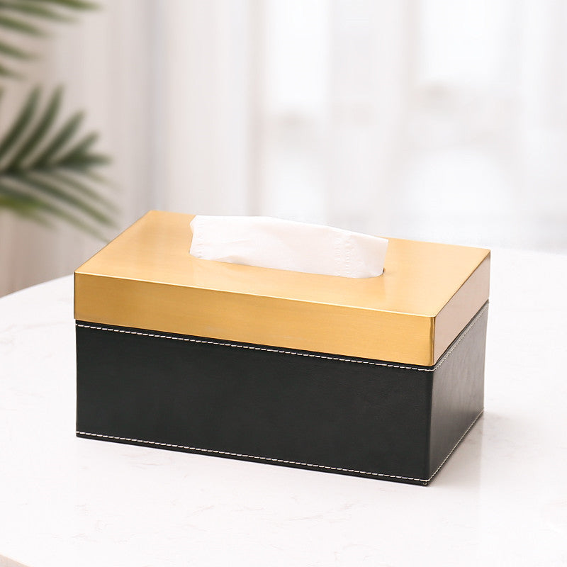 American light luxury tissue box