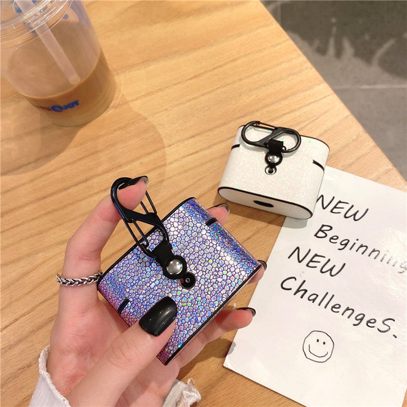 Luxury Glitter Pattern Airpods Earphone Sleeve for Apple iPhones