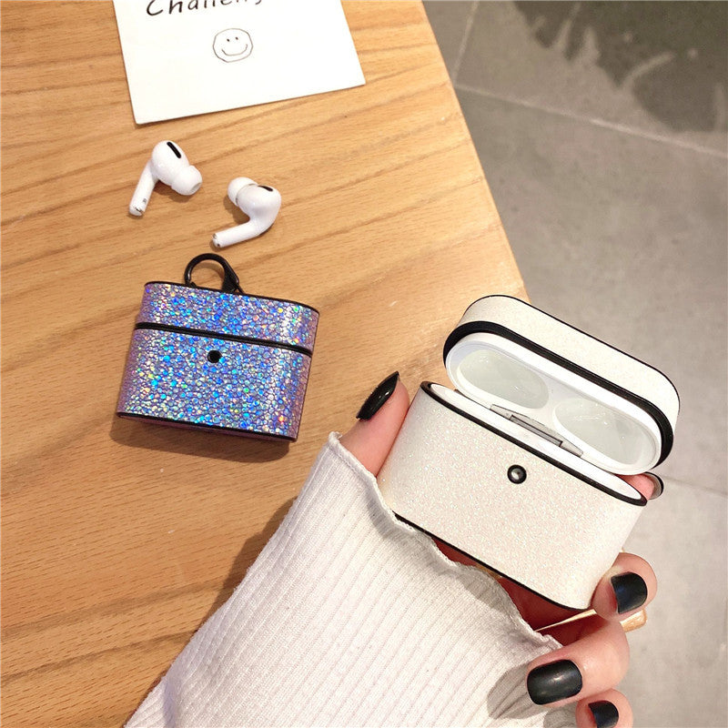 Luxury Glitter Pattern Airpods Earphone Sleeve for Apple iPhones