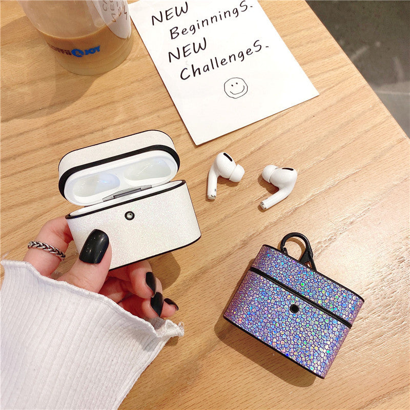 Luxury Glitter Pattern Airpods Earphone Sleeve for Apple iPhones