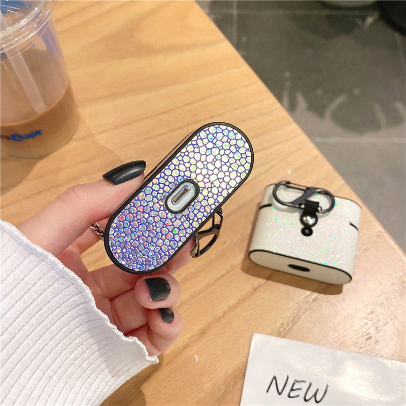 Luxury Glitter Pattern Airpods Earphone Sleeve for Apple iPhones