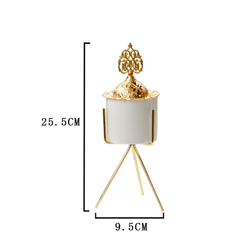 Simple ModernGolden Luxury Incense Burner