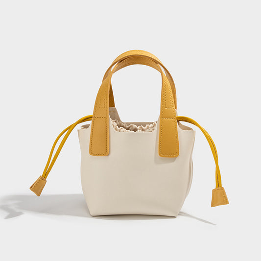 Trendy Luxury Niche Basket Bucket Bag