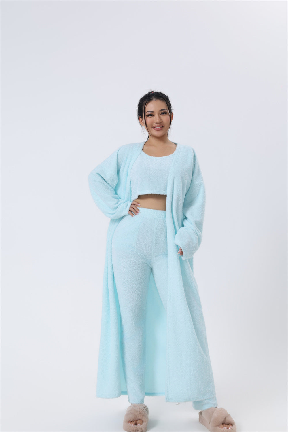 Cozy Pajama Set -- 3 Piece Lounge Set